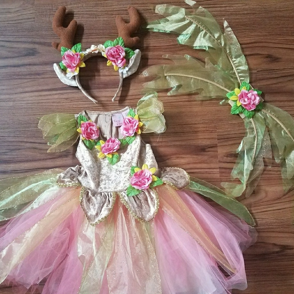 Children's fawn fairy outfit.